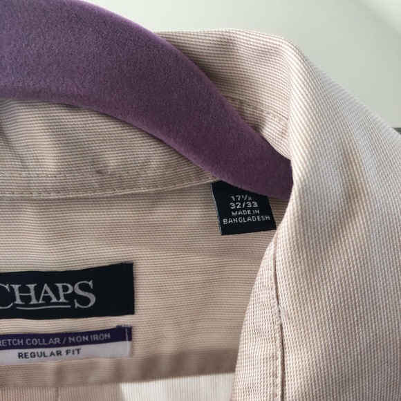 Tan Chaps Nice Button Down - Picture 2 of 2